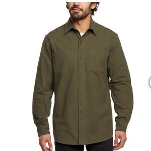 Woolrich men’s hundred percent cotton chamois  shirt